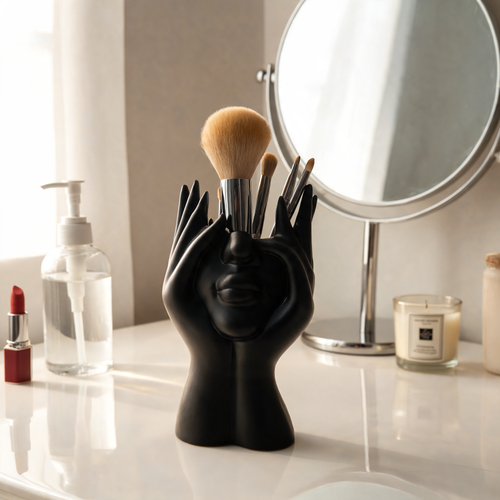 ✨ Organizador Elegante para Brochas de Maquillaje